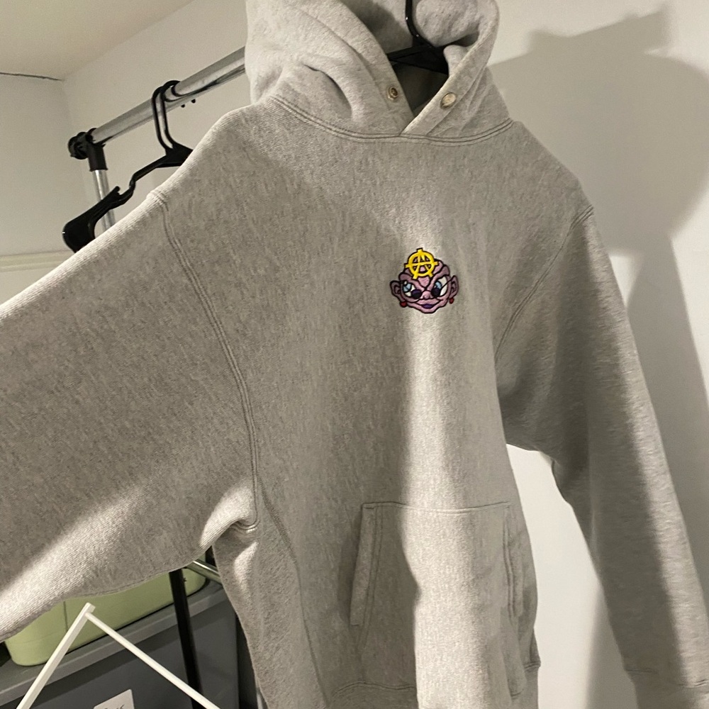 LQQK STUDIO Hoodie with Embroidered Logo